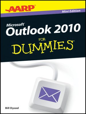 cover image of AARP Outlook 2010 For Dummies